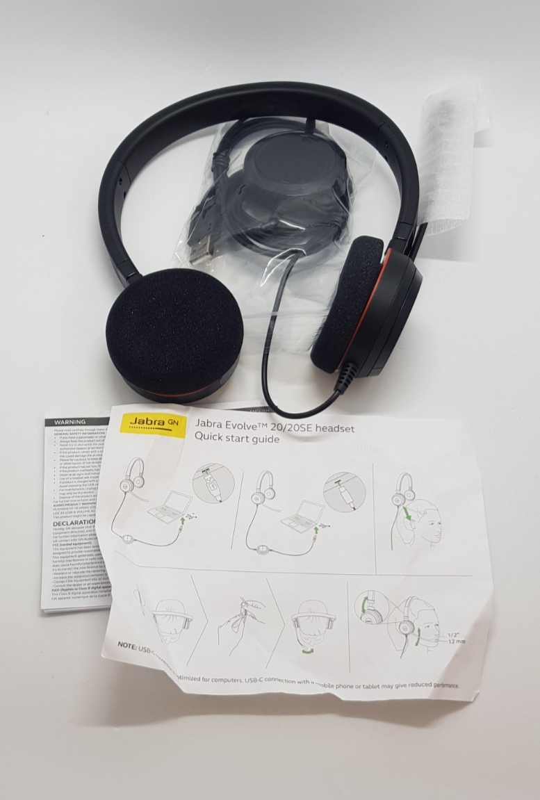 Jabra Evolve 20 B-Ware Neuwertig! 2/36/3425