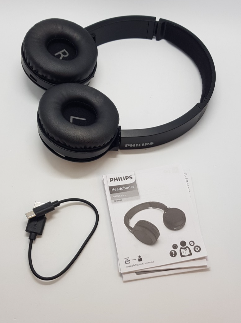 PHILIPS On Ear Kopfhörer H4205BK/00 mit Bass Boost-Taste