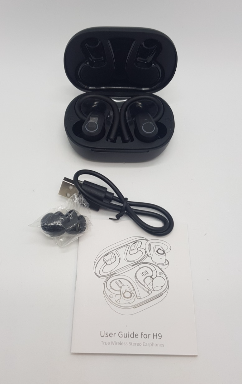 PoounurH9 True Wireless Earbuds Bluetooth 5.3 Kopfhörer,B-Ware,Neuwertig