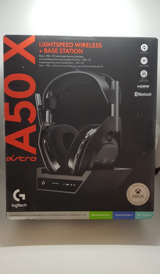 Logitech G ASTRO A50 X LIGHTSPEED Gam-Headset+Basisstation NEUWERTIG! 1/30/2922