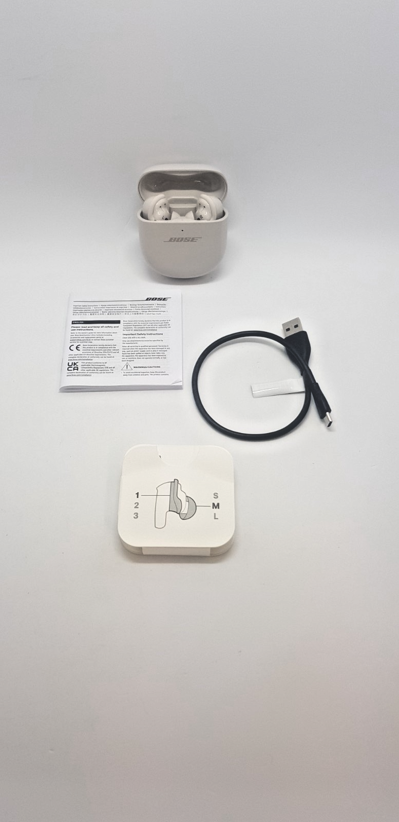 Bose QuietComfort Ultra Earbuds B-Ware! NEUWERTIG! 2/23/08,20,2/24/77,15,2/26/19