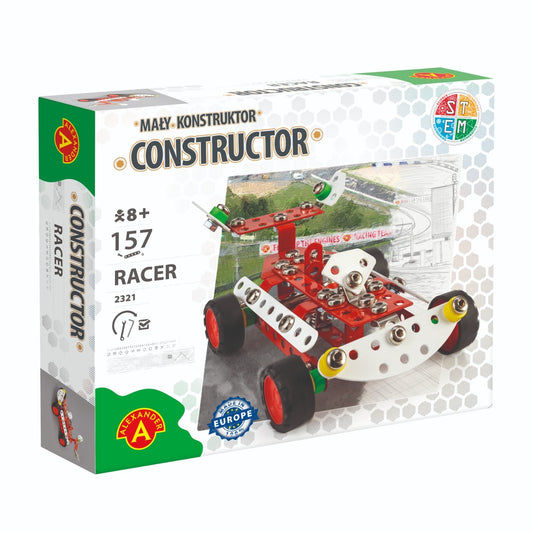 Konstruktionsspielzeug Metall Bausatz Rennauto ab 8 Jahren – CONSTRUCTOR RACER
