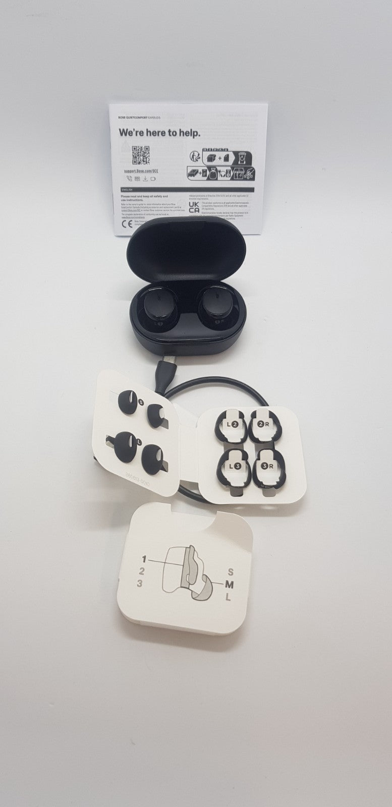 Bose QuietComfort Earbuds,B-Ware, NEUWERTIG!2/20/10,13,25,47,30,83,64,66,61