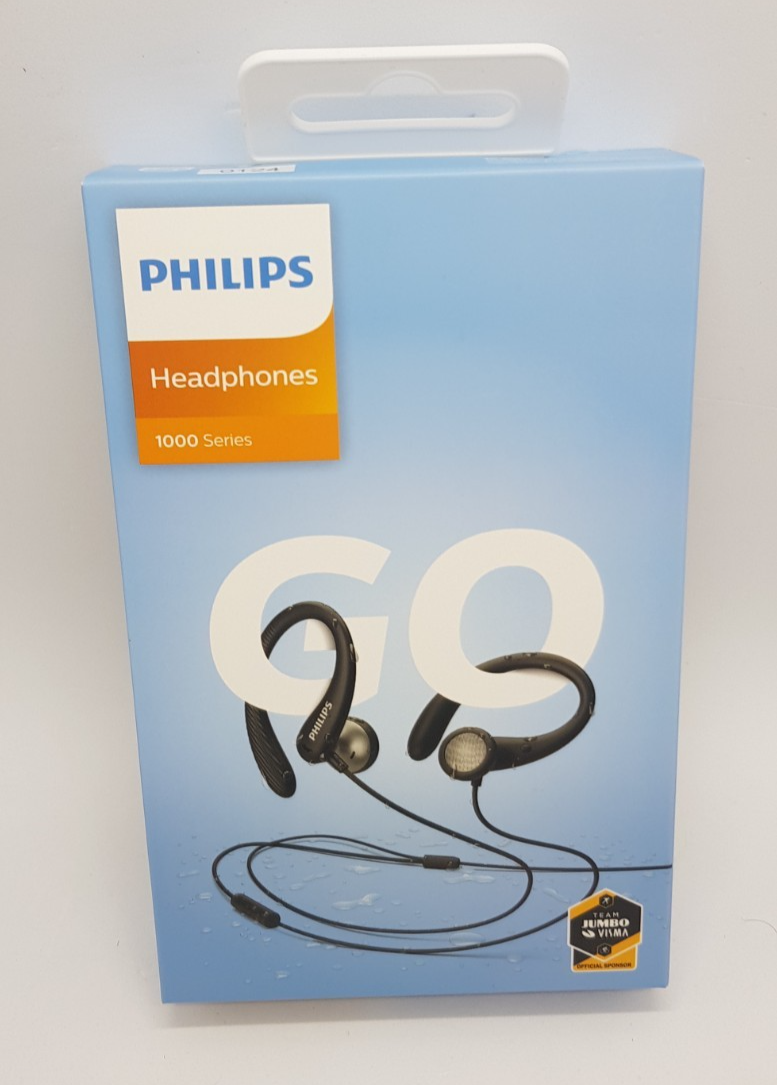Philips TAA1105BK In-Ear Kopfhörer mit Mikrofon - Schwarz Neu