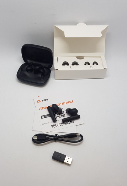 Poly Voyager Free 60  True Wireless Earbuds Bluetooth ANC Office B-Ware Neuwer!