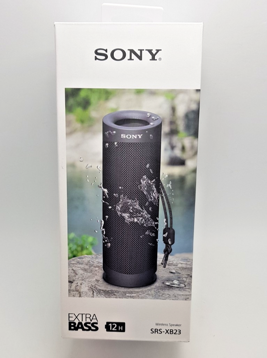 Sony Extra Bass SRS-XB23 Wireless Speaker, schwarz