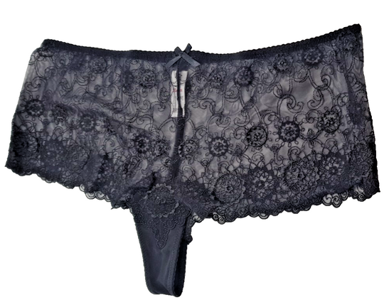 NUANCE Slip Damen,schwarz