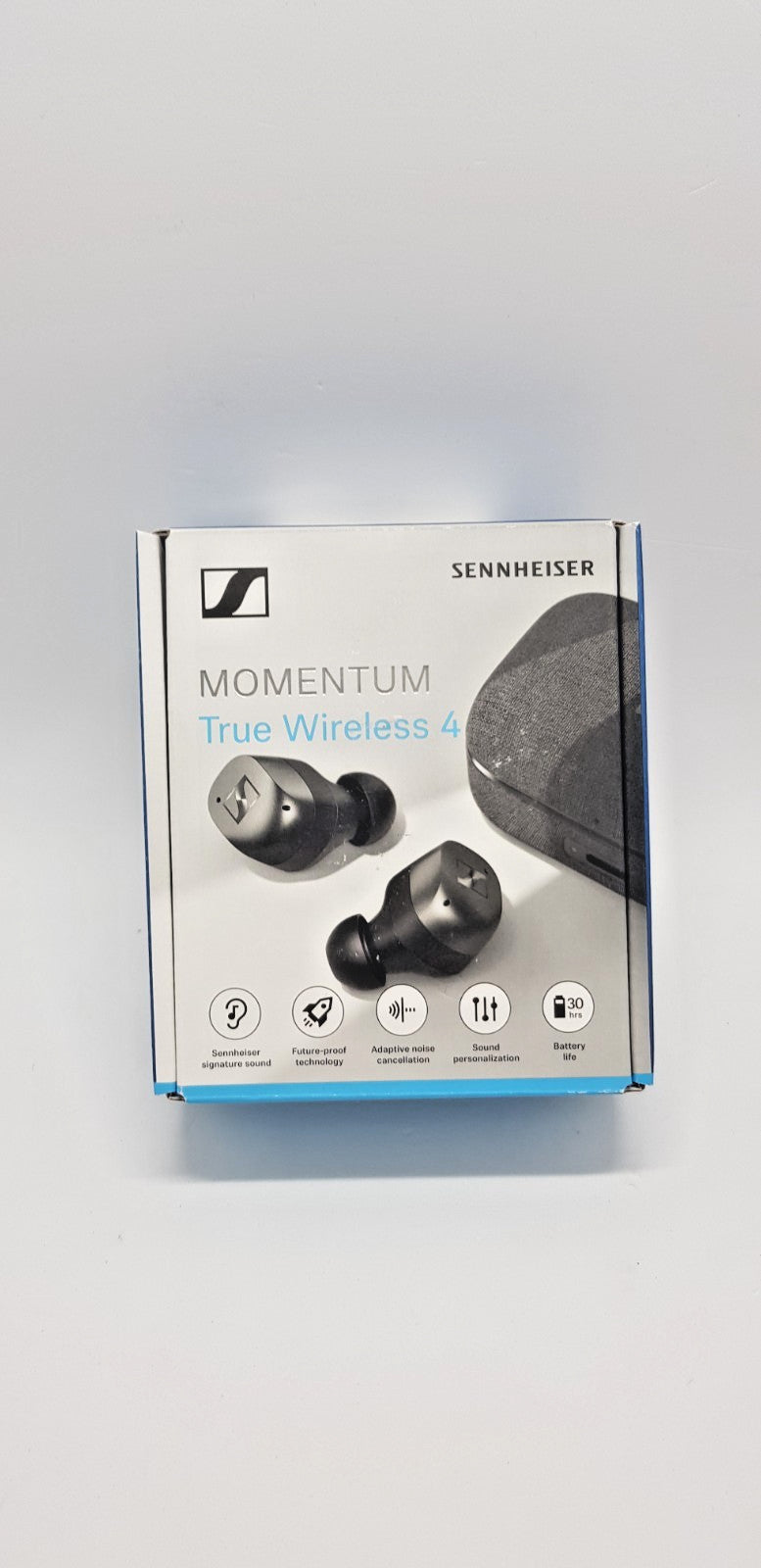 Sennheiser Momentum 4 True Wireless SCHWARZ, Neuwertig